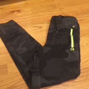 Boys Black Camouflage Jogger Sweatpants Gap Sz XL